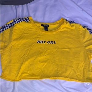 Bby girl cropped tee